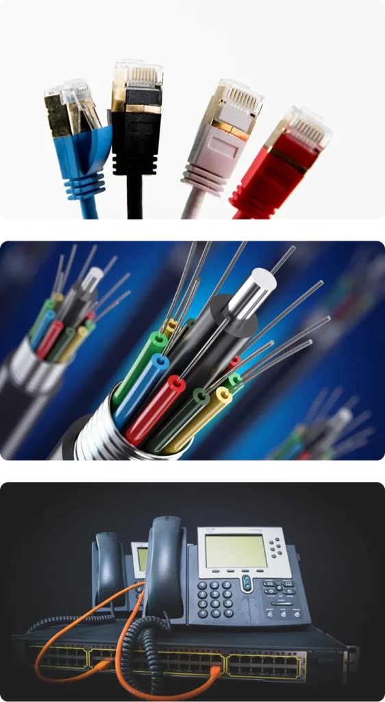 Network Cable Installation, Category 5 (CAT 5E) or Category 6 (CAT 6E) Cable Fiber Optic Runs Long Island